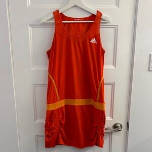 Adidas Bright Orange Tennis Dress